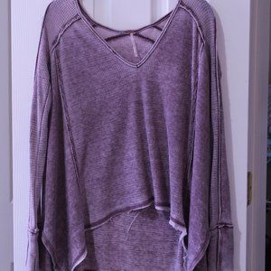 Soft long sleeve top